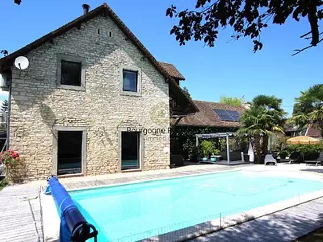 Chalon sur Saône 71100 Achat / Vente maison 9 pièces t9 piscine terrasse