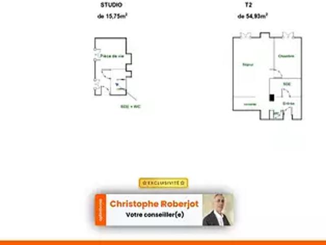 Chalon sur Saône 71100 Achat / Vente appartement 1 pièce t1