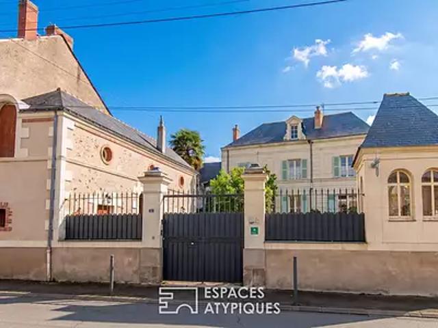 Chalonnes sur Loire 49290 Achat / Vente maison 6 pièces t6 au dernier étage