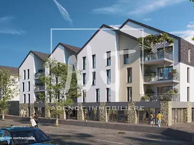 Chalonnes sur Loire 49290 Achat / Vente appartement 2 pièces t2 terrasse parking