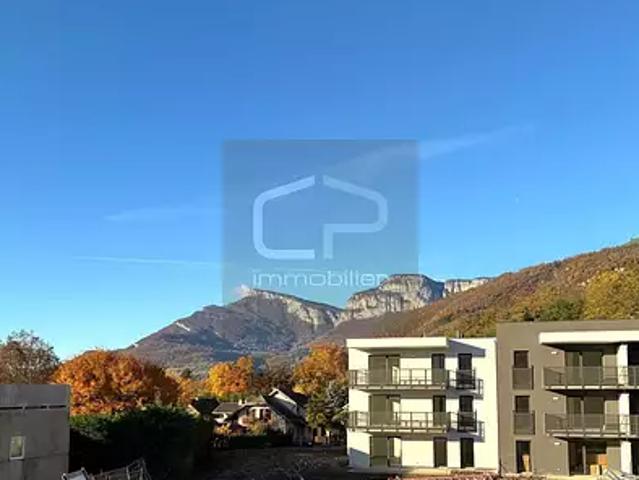 Challes les Eaux 73190 Achat / Vente appartement 2 pièces t2 au dernier étage terrasse