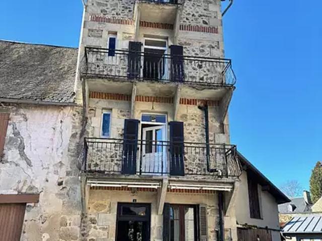 Chamberet 19370 Achat / Vente maison 6 pièces t6 balcon