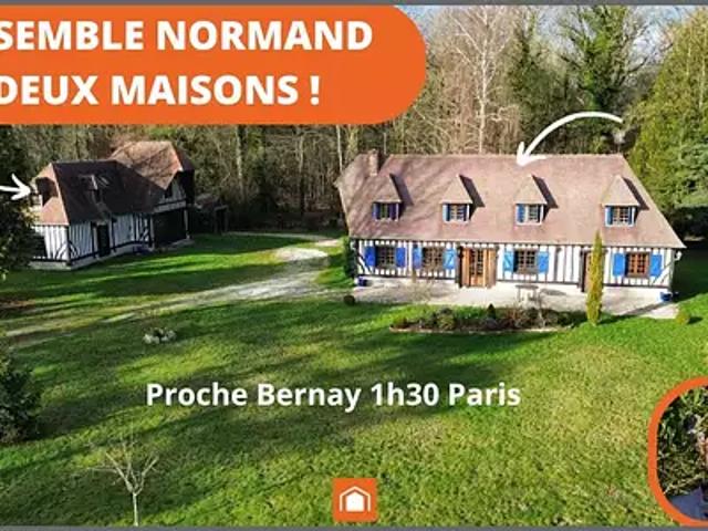 Chamblac 27270 Achat / Vente maison 8 pièces t8 parking