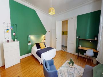 Chambre à Bordeaux Rue Charles Monselet