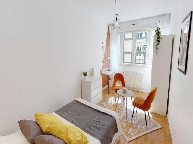 Chambre à Brotteaux, rue des Emeraudes