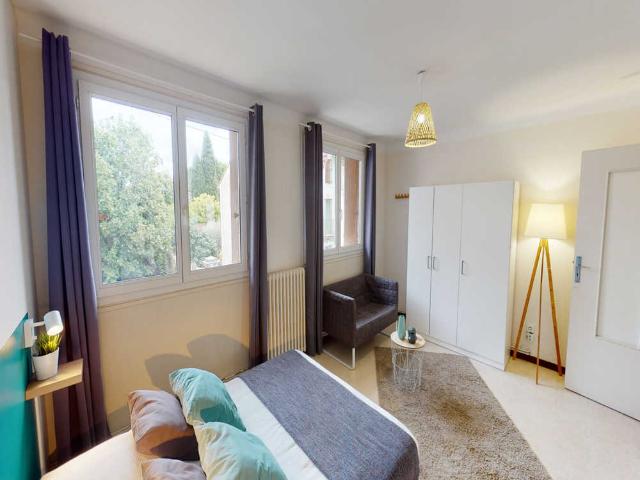 Chambre à Montpellier Rue Maury, quartier Gares