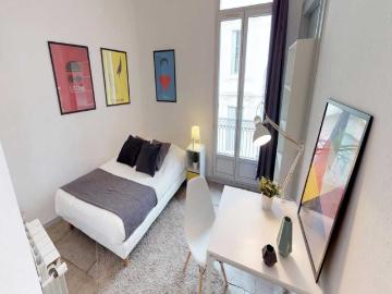 Chambre à Montpellier Rue Daru, Gambetta