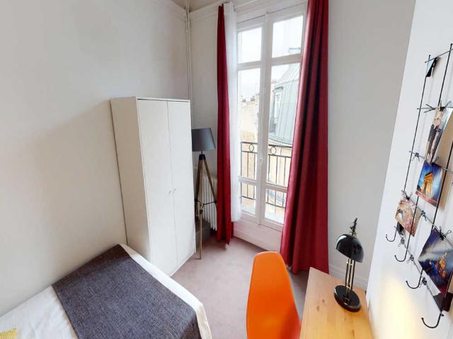 Chambre à Monceau, boulevard Malesherbes Bat A