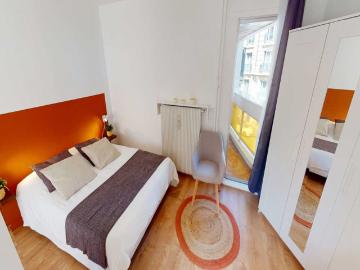 Chambre à Paris Rue Montbrun, Petit Montrouge