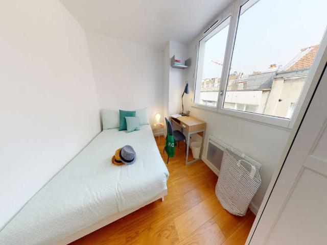 Chambre à Paris Rue De Belleville, Amérique