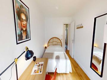 Chambre à Paris Rue De Lourmel, quartier Javel