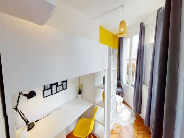 Chambre à Paris Rue Des Volontaires
