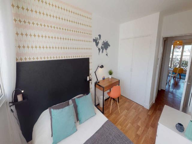 Chambre à Paris Rue Fernand Pelloutier, Clichy