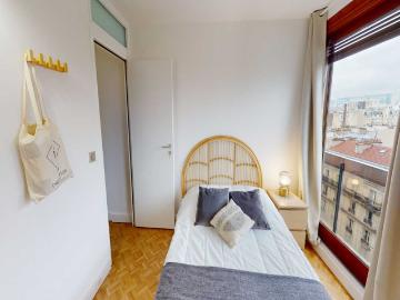 Chambre à Paris Rue Lecourbe