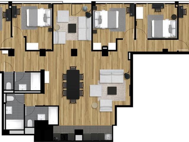 Chambre disponible appartement Paris 75020