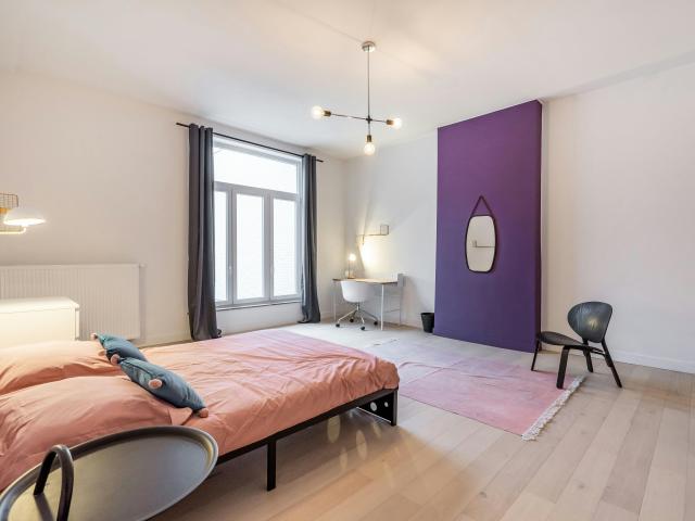 Chambre privée à louer à Charleroi, Rue de l'Athénée
