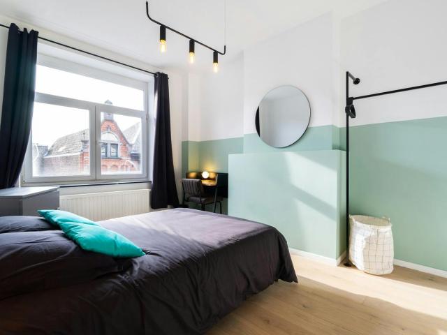 Chambre privée à louer à Charleroi, Rue de l'Athénée