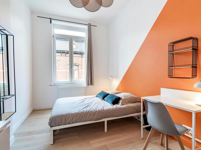 Chambre privée à louer à La Louvière, Rue du Parc