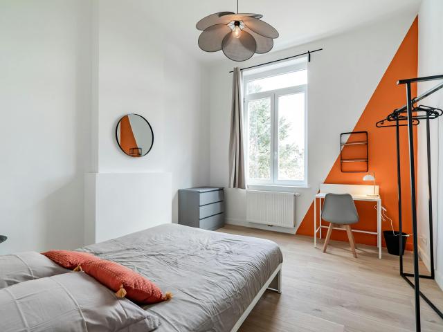 Chambre privée à louer à La Louvière, Rue du Parc