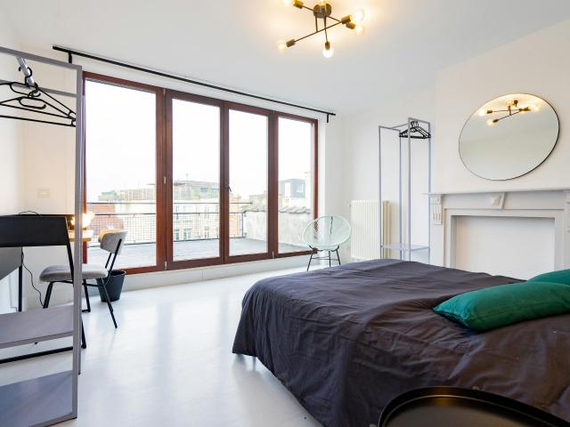 Chambre privée à louer à Saint Gilles, Rue de la Linière