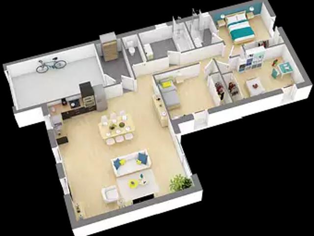 Champagné Saint Hilaire 86160 Programme neuf maison neuf à vendre 4 pièces
