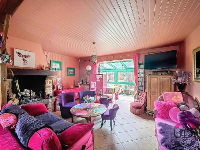 CHAMPCUEIL – PLAIN PIED INDIVIDUEL SUR SOUS SOL TOTAL – VUE FORÊT – TERRAIN PAYSAGÉ DE 1 554 m²