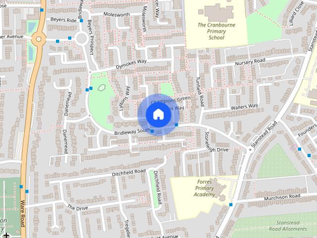 Champions Way, Hoddesdon, Hertfordshire