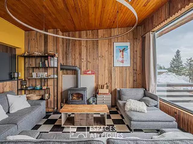 Chamrousse 38410 Achat / Vente maison 4 pièces t4 terrasse cave