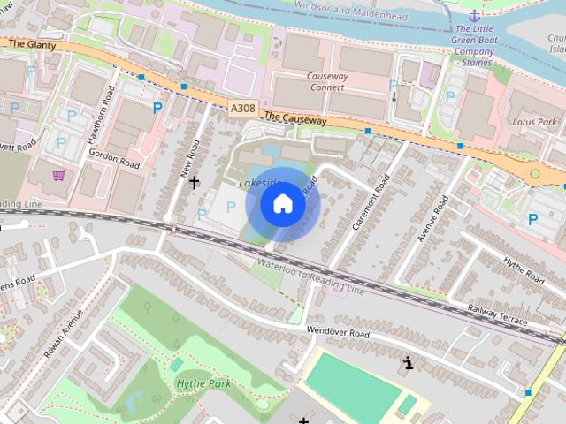 Chandos Road, Staines upon Thames, Surrey, TW18