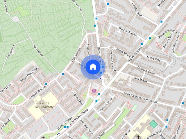 Chandos Street, Nottingham, Nottingham City NG3