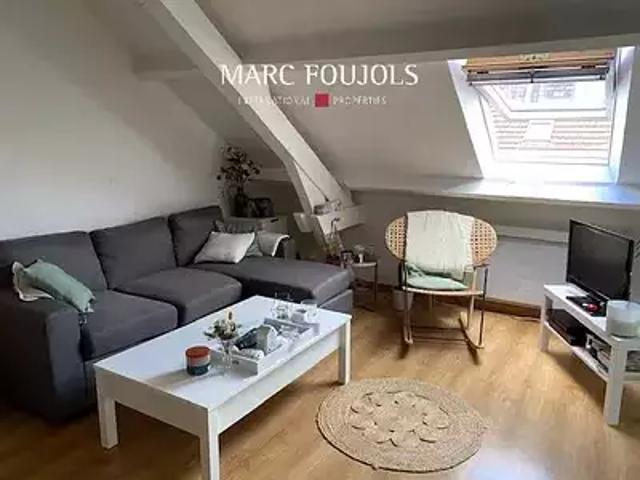 Chantilly 60500 Location appartement 2 pièces t2 au dernier étage