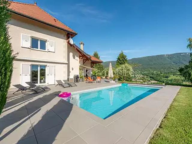 Chapeiry 74540 Achat / Vente maison 6 pièces t6 piscine terrasse