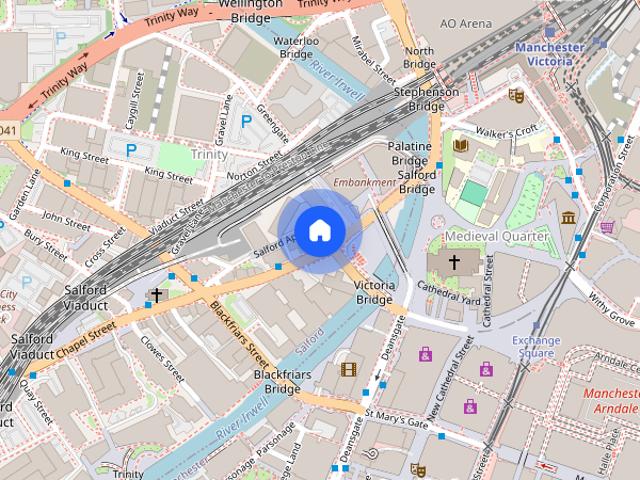 Chapel Street, Manchester, Greater Manchester, M3