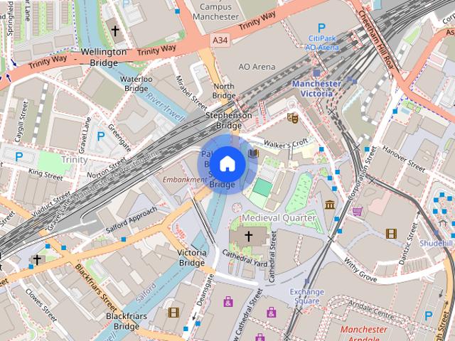 Chapel Street, Manchester, Greater Manchester, M3