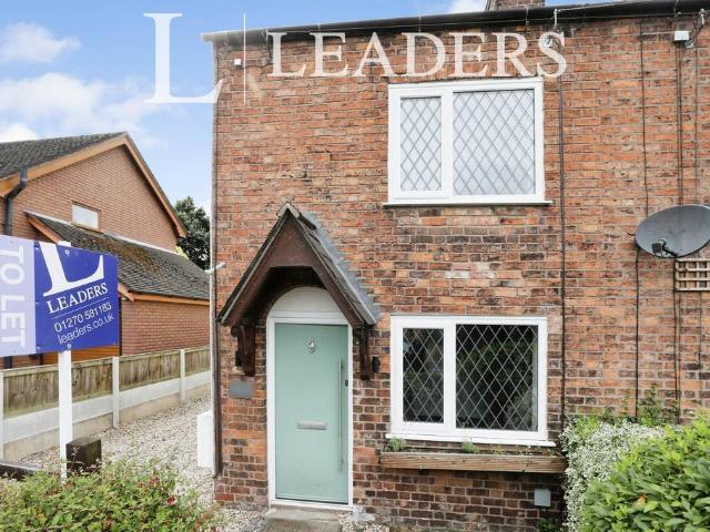 Chapel Row, Old Chester Road, CW5 2 bed terraced house to rent £1,000 pcm £231 pw