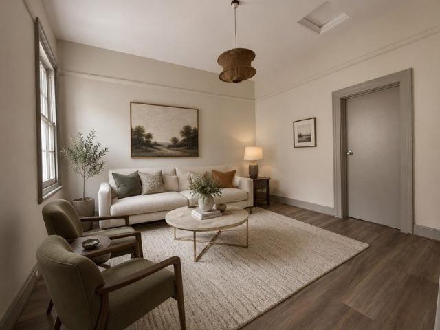Character filled upper level residence