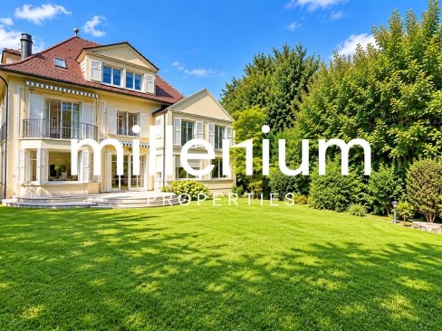 Charaktervilla im Herzen einer grünen Umgebung in Nyon