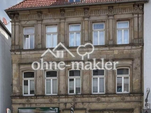 Charaktervolles Baudenkmal: Charmante 3 Zimmer Wohnung 1850 für Paare, Kleinfamilie oder 2er WG