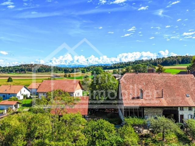 Charaktervolles Bauernhaus mit Nebengebäude auf 1'623 m²