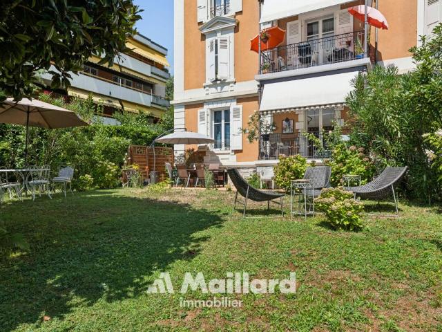 Charakterwohnung mit privatem Garten im Herzen von Lausanne