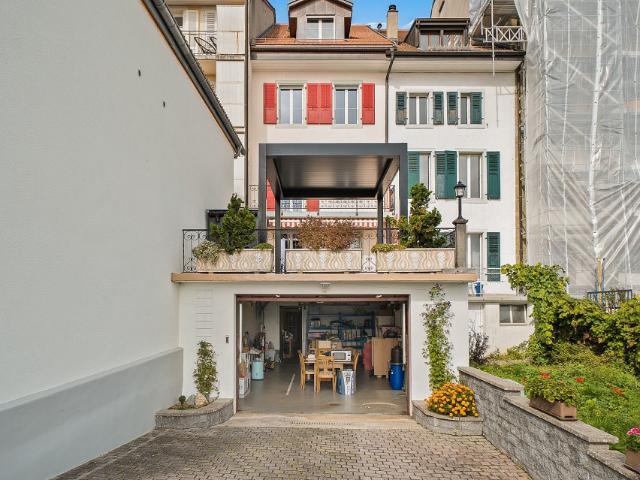 Charakterhaus im Zentrum von Romont, ideal für eine Familie