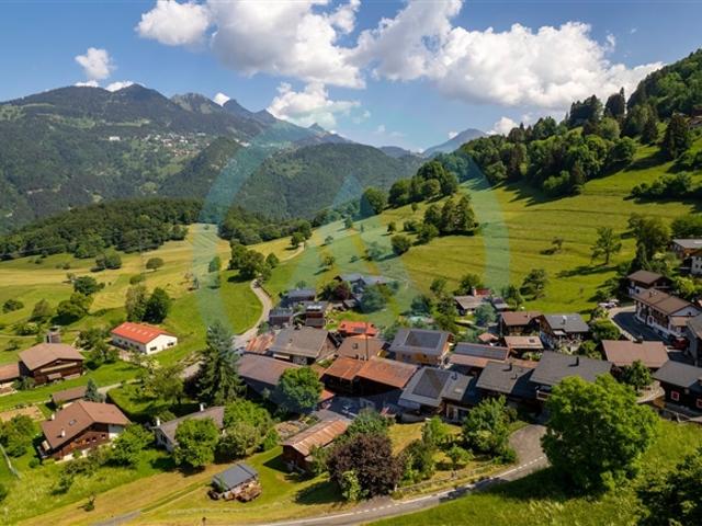 Charakterhaus zum Rhythmus der Berge über Ollon