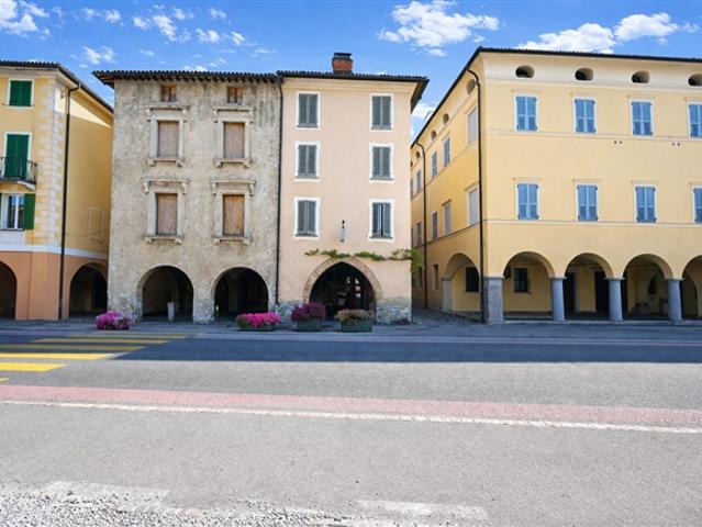 Charakteristisches Haus im historischen Zentrum auch Zweitwohnsitz