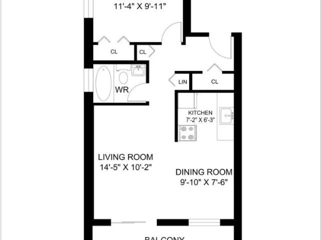 Charlton Park Apartments — Apartment 1 Bedroom Large