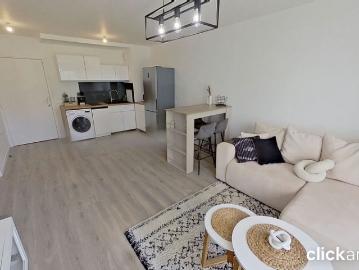 Charmant 2 Pièces Meublé avec Terrasse, Jardin Privatif et Parking – Résidence Récente au Blanc Mesnil