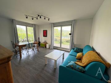Charmant 3 pièces meublé avec jardin et vue directe sur la Seine