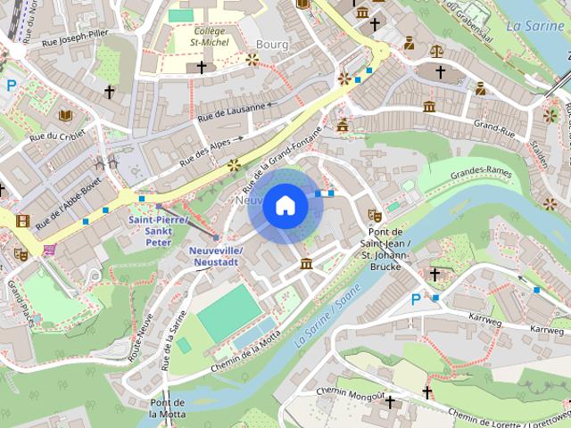 Charmant 3.5 pièces en vieille ville de Fribourg!