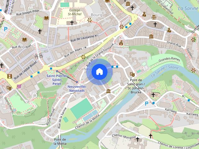 Charmant 3.5 pièces en vieille ville de Fribourg!