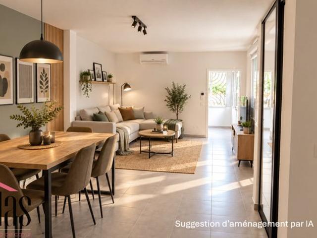 Charmant T2 rénové de 48 m2 avec parking à Perpignan 48m² Perpignan