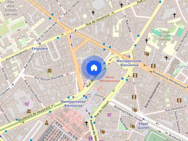 Charmant appt Gare Montparnasse Bail mobilité